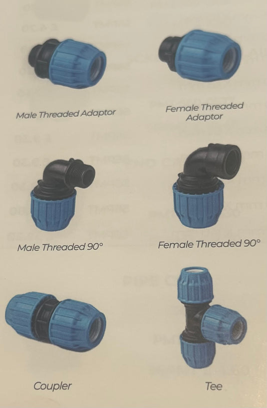 Aquastar Pipe Fittings
