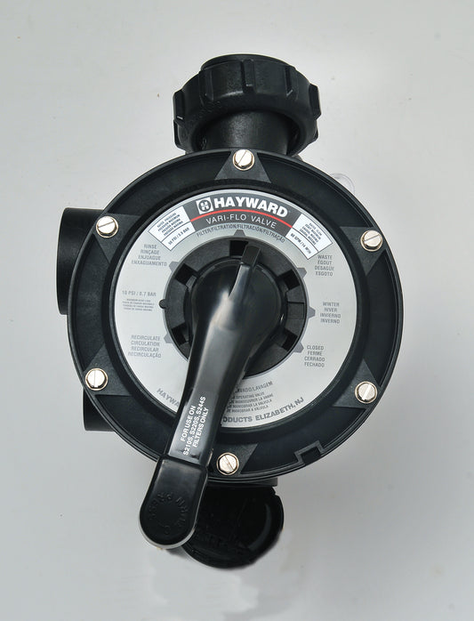 Hayward 1.5" Side Mount Multiport Valve With Pre Plumbed Valve Kit