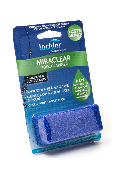 Lo Chlor Miraclear Block Clarifier Cube – Empire Pool Supplies