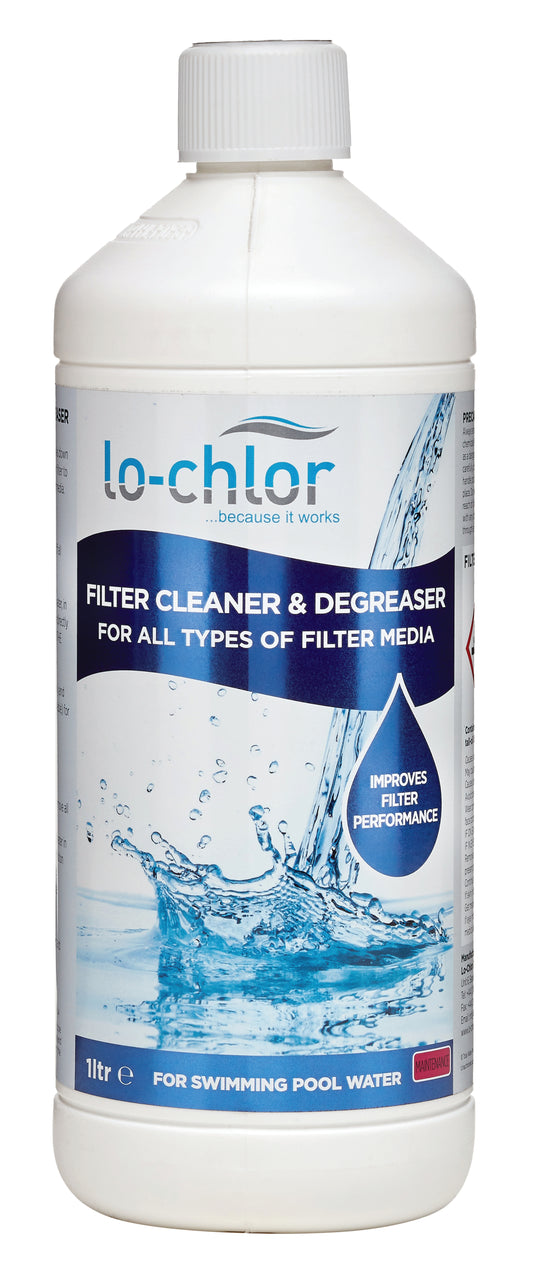 Lo-Chlor Filter Cleaner & Degreaser 1L (Box of 6)